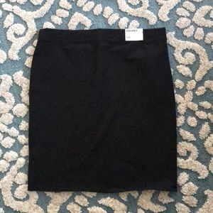 Old Navy Elastic Black Stretchy Skirt
